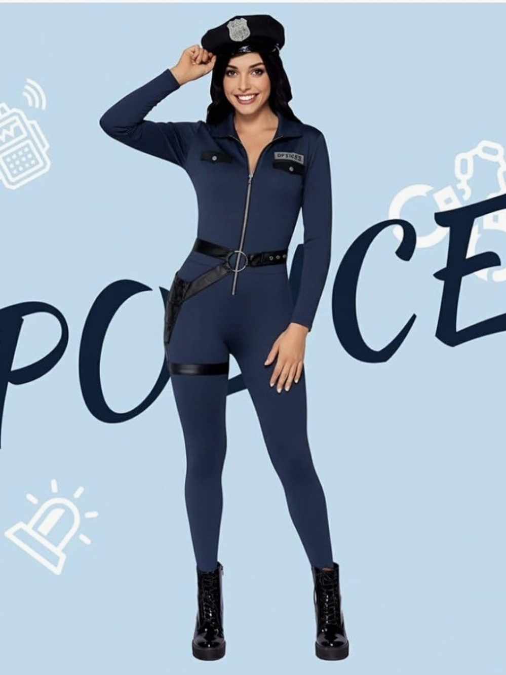 Police Costume #1352 - Picture 9 of 14